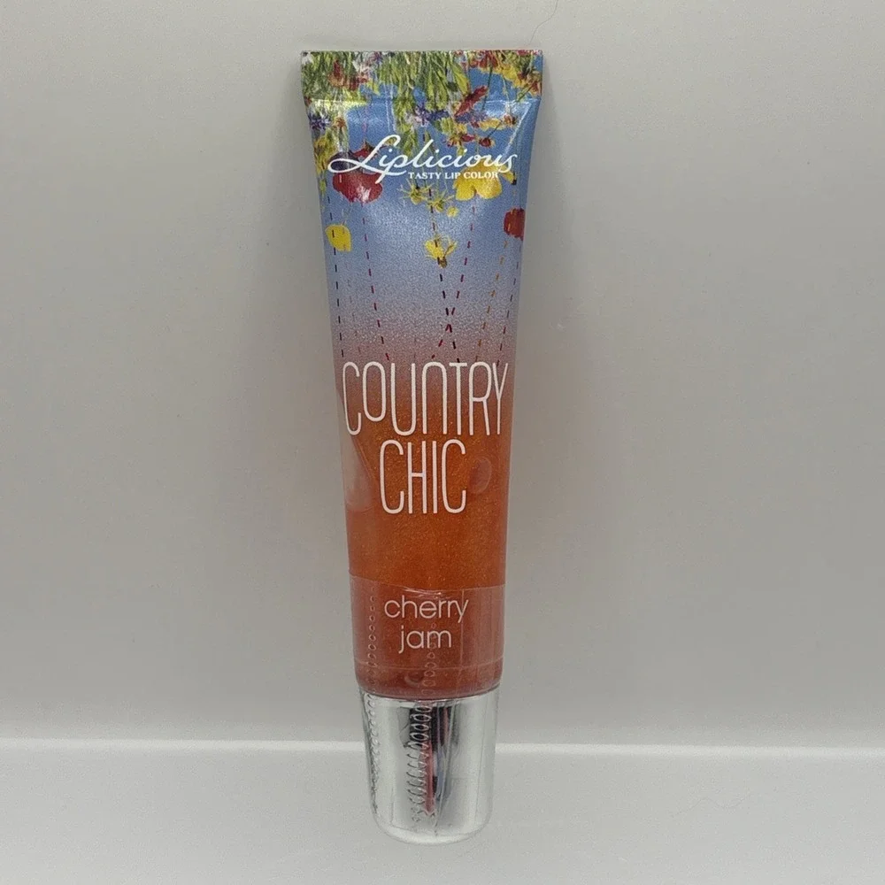 Bath & Body Works Liplicious Country Chic Cherry Jam Lip Gloss Sealed 0.47 Oz